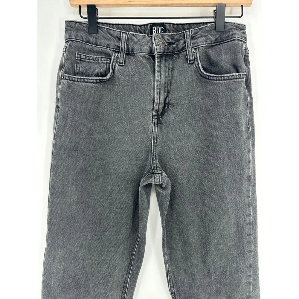 Urban Outfitters BDG Men's Straight Kick Jeans In Washed Black- Size 28 Grunge